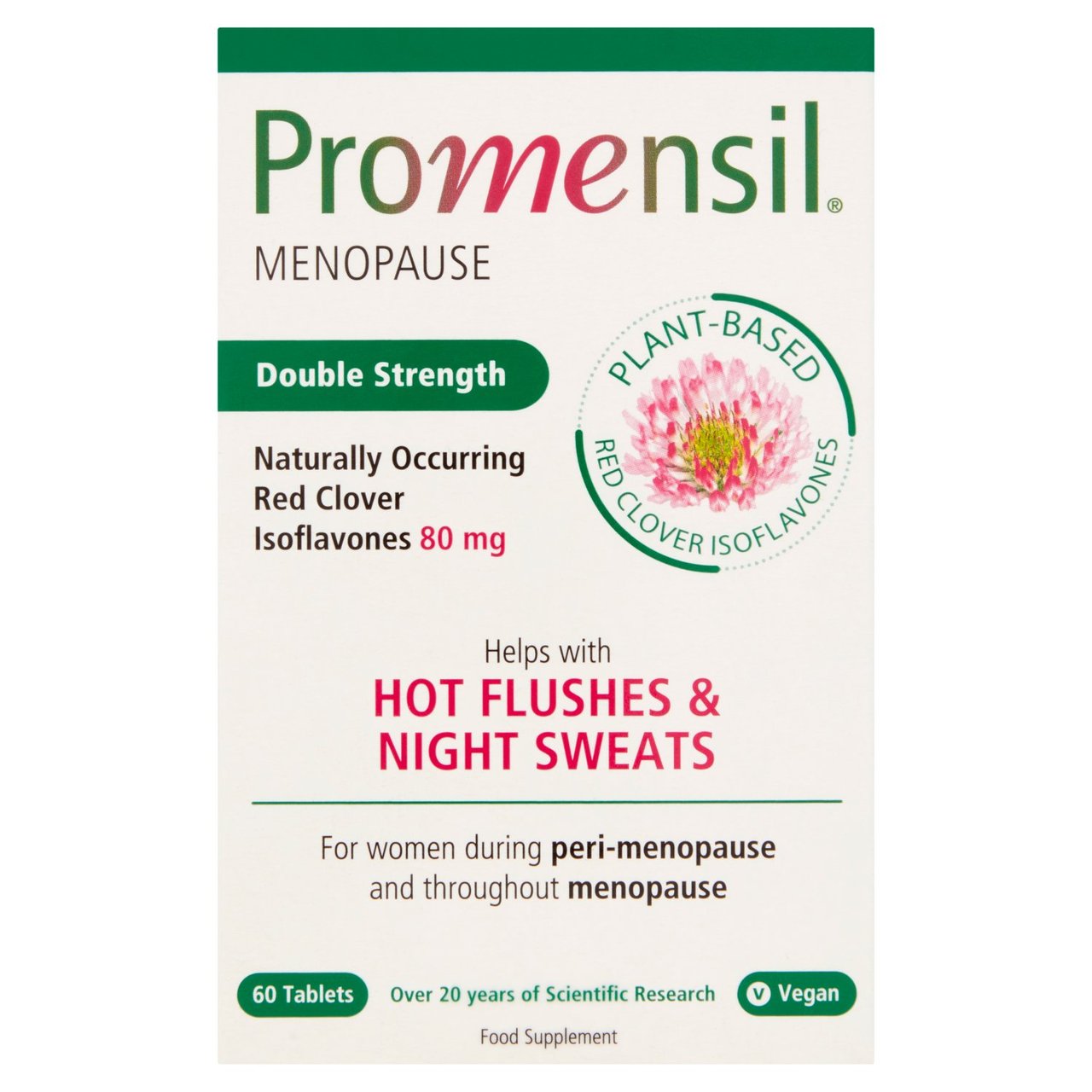 Promensil Starter Menopause Double Strength Supplement Tablets  60 per pack