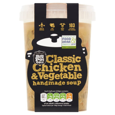 Big Pot Co Classic Chicken & Vegetable Handmade Soup