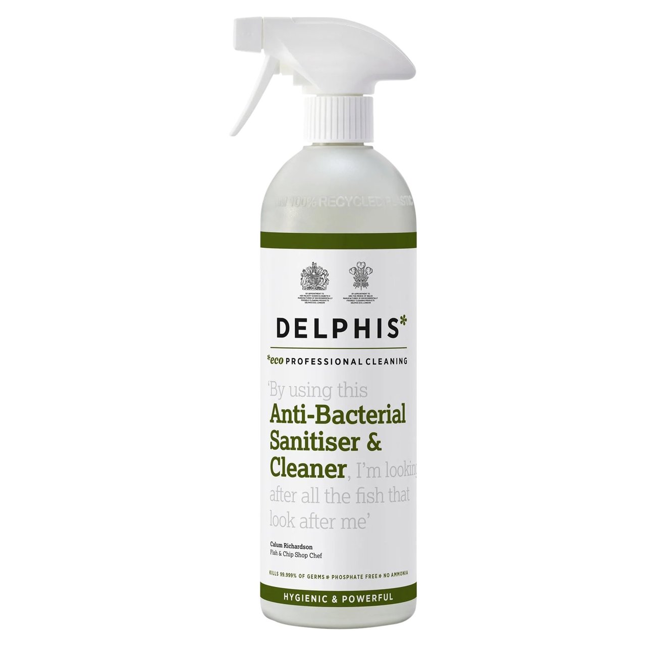 Delphis Eco Anti-Bacterial Sanitiser Spray