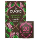 Pukka Peppermint & Licorice Organic Fair Herbal Tea 20 Sachets 30g