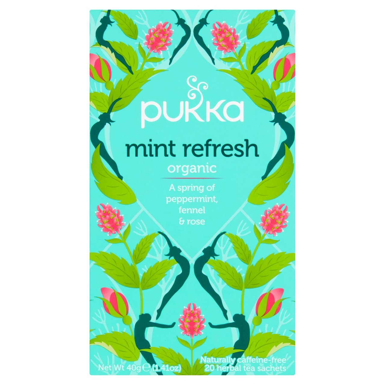 Pukka Tea Organic Mint Refresh Tea Bags