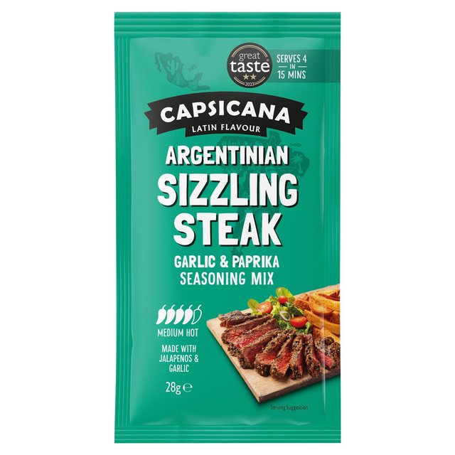 Capsicana Argentinian Sizzling Steak Seasoning Mix  28g