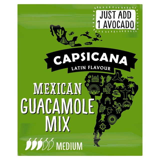 Capsicana Mexican Guacamole Mix  25g