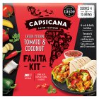 Capsicana Latin Fusion Tomato & Coconut Fajita Kit 455g