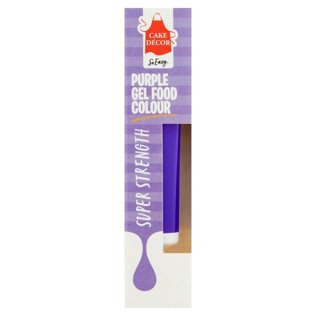 Cake Decor Purple Colour Gel 19g