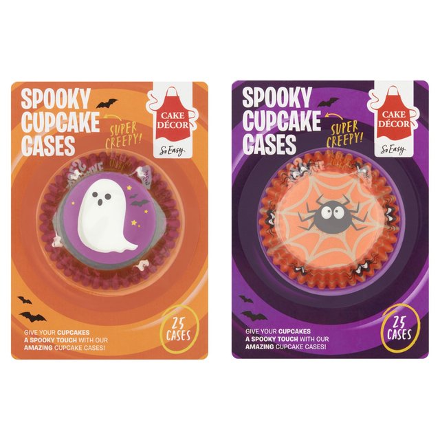 Cake Decor Halloween Cupcake Cases  25 per pack