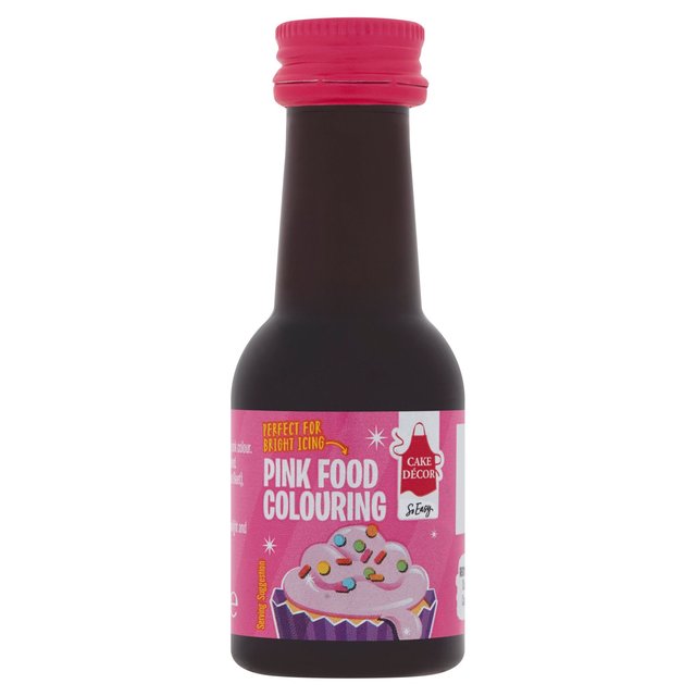 Cake Decor Pink Food Colour  38ml