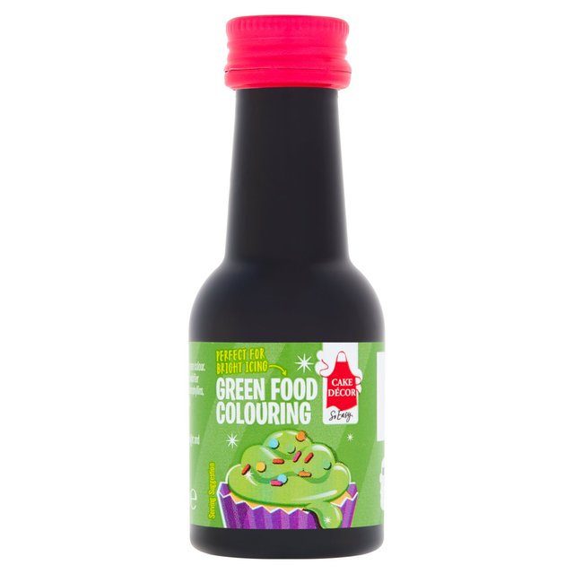 Cake Decor Green Food Colour 38ml