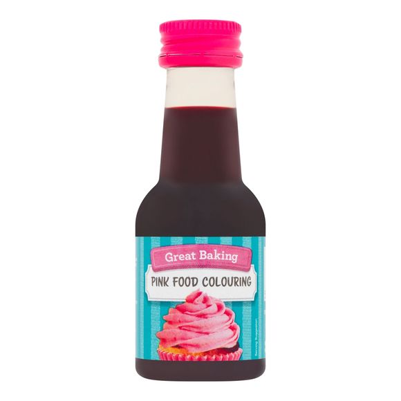 Great Baking Pink Food Colouring 38ml