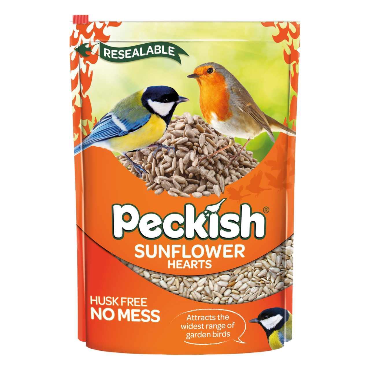 Peckish Sunflower Hearts For Wild Birds