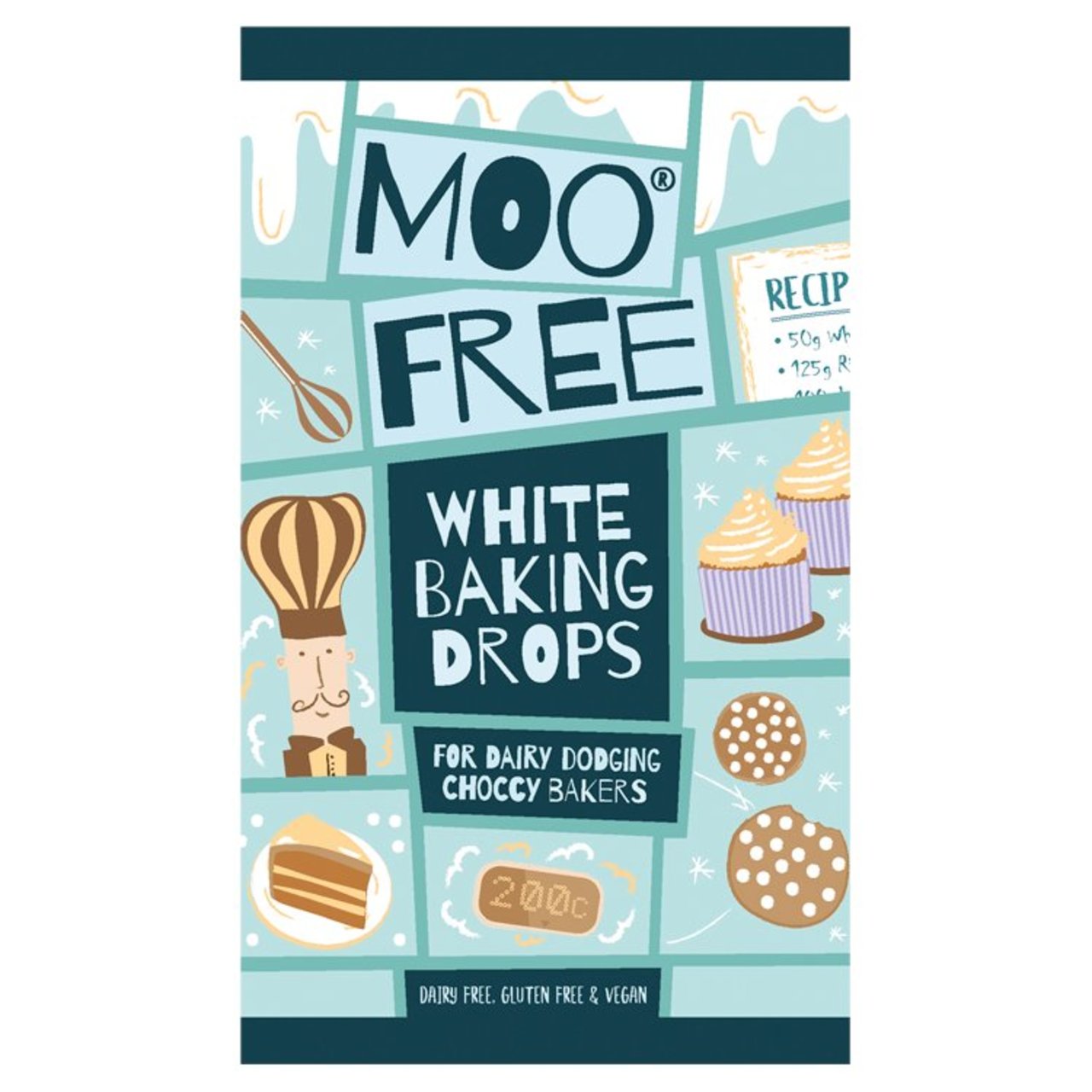 Moo Free White Baking Drops