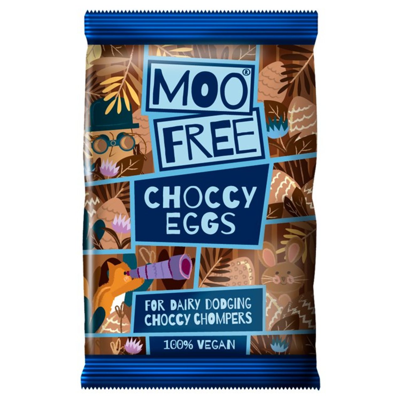 Moo Free Mini Eggs - Original Choccy