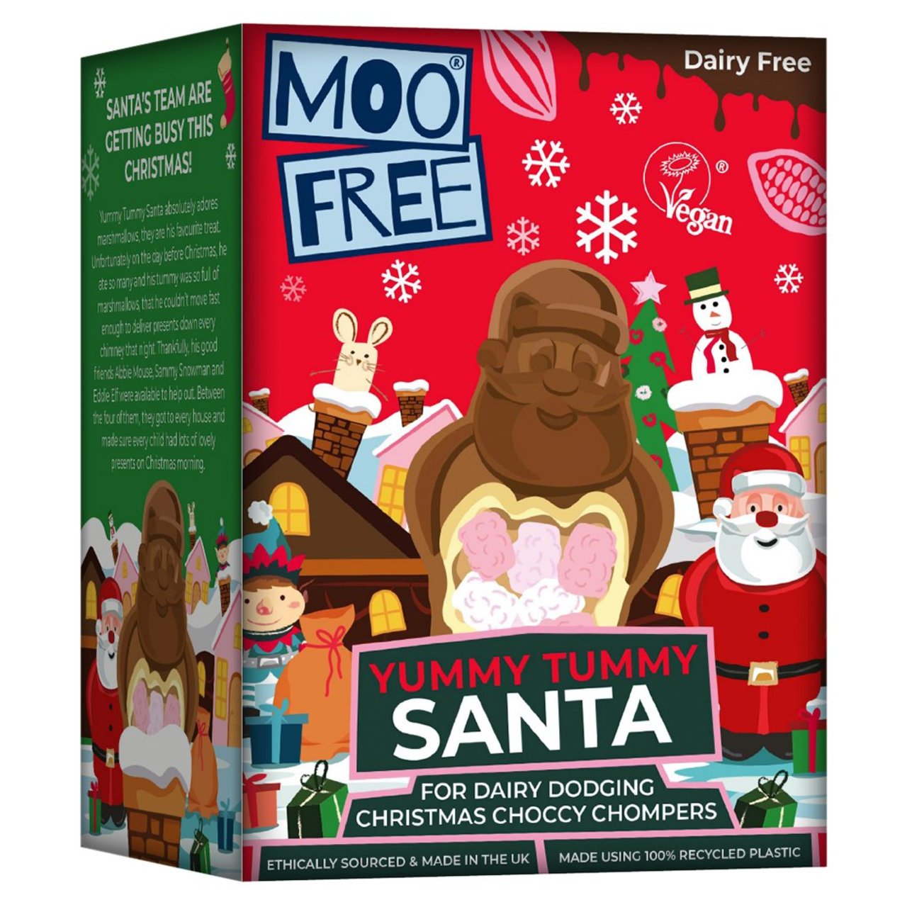 Moo Free Yummy Tummy Santa