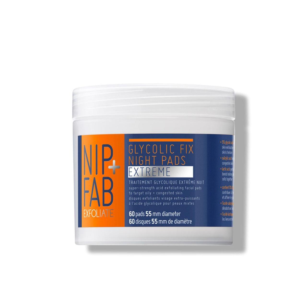 Nip+Fab Glycolic Exfoliating Extreme Night Pads