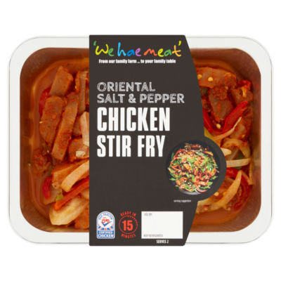 We Hae Meat We Hae Meat Oriental Salt & Pepper Chicken Stir Fry