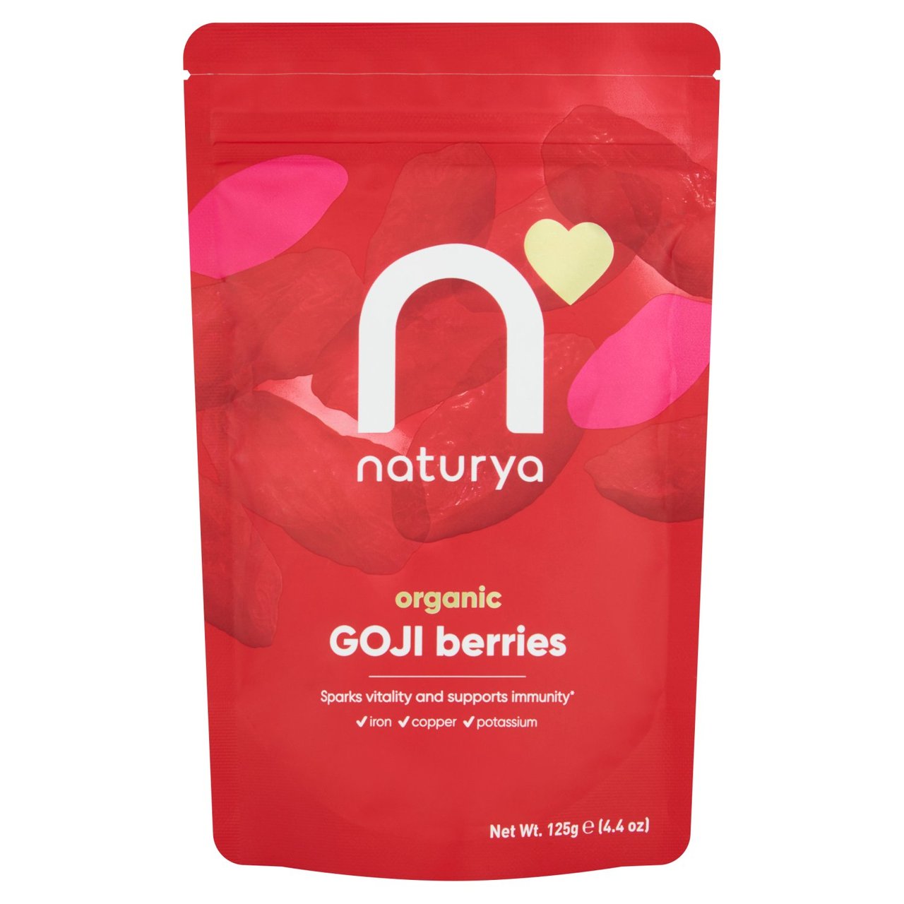 Naturya Organic Sun-Dried Goji Berries 125g