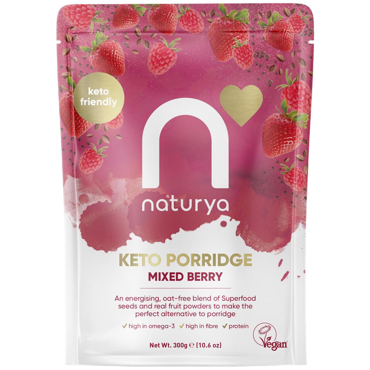 Naturya Keto Breakfast Porridge Mixed Berry