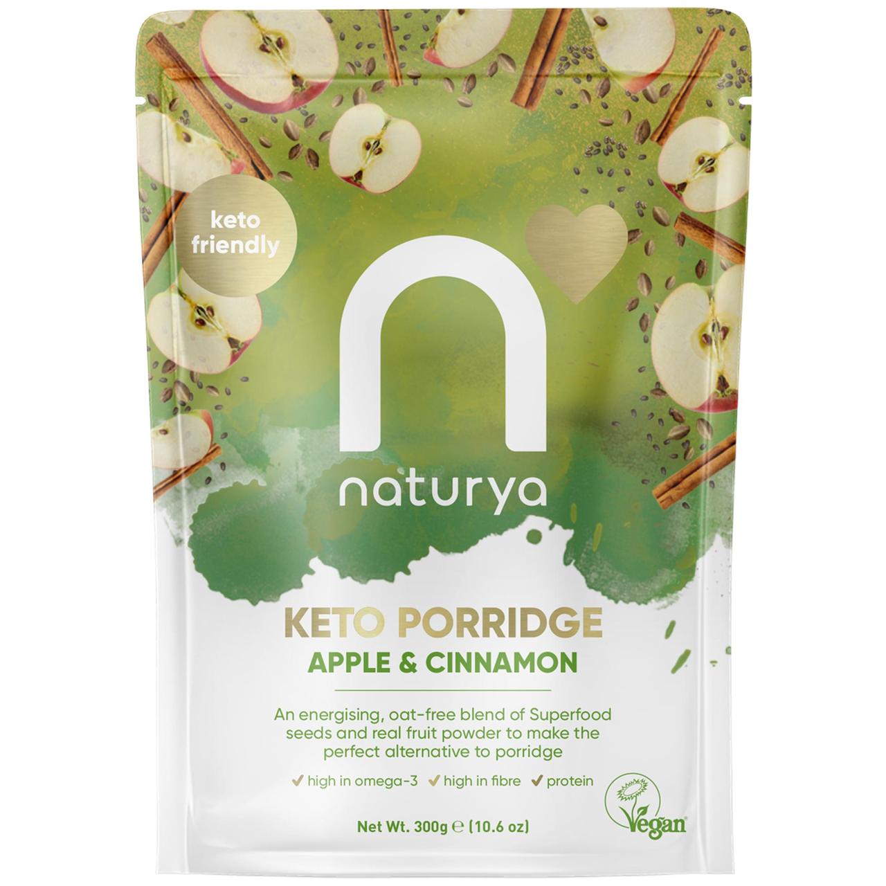 Naturya Keto Breakfast Porridge Apple & Cinnamon