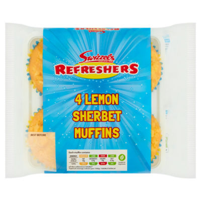 Swizzels Refreshers 4 Lemon Sherbet Muffins