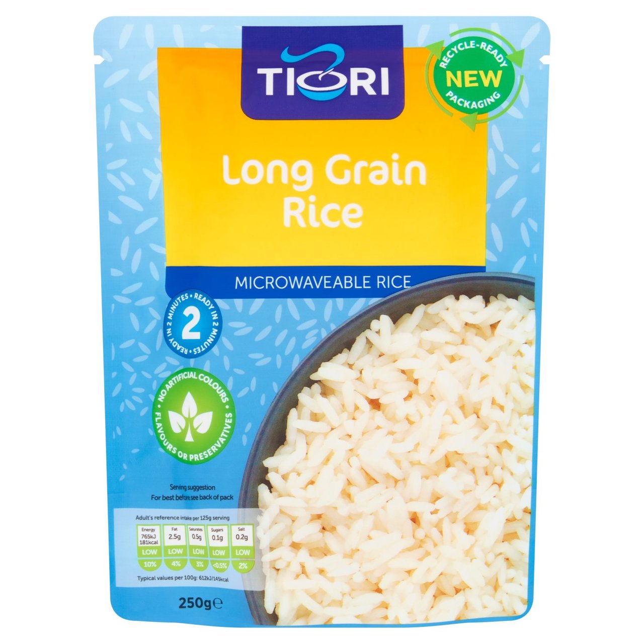 Tiori Long Grain Microwave Rice