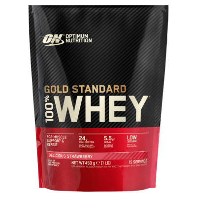 Optimum Nutrition Gold Standard 100% Whey Delicious Strawberry 450g