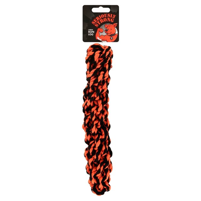 Seriously Strong Rope Log Dog Toy 