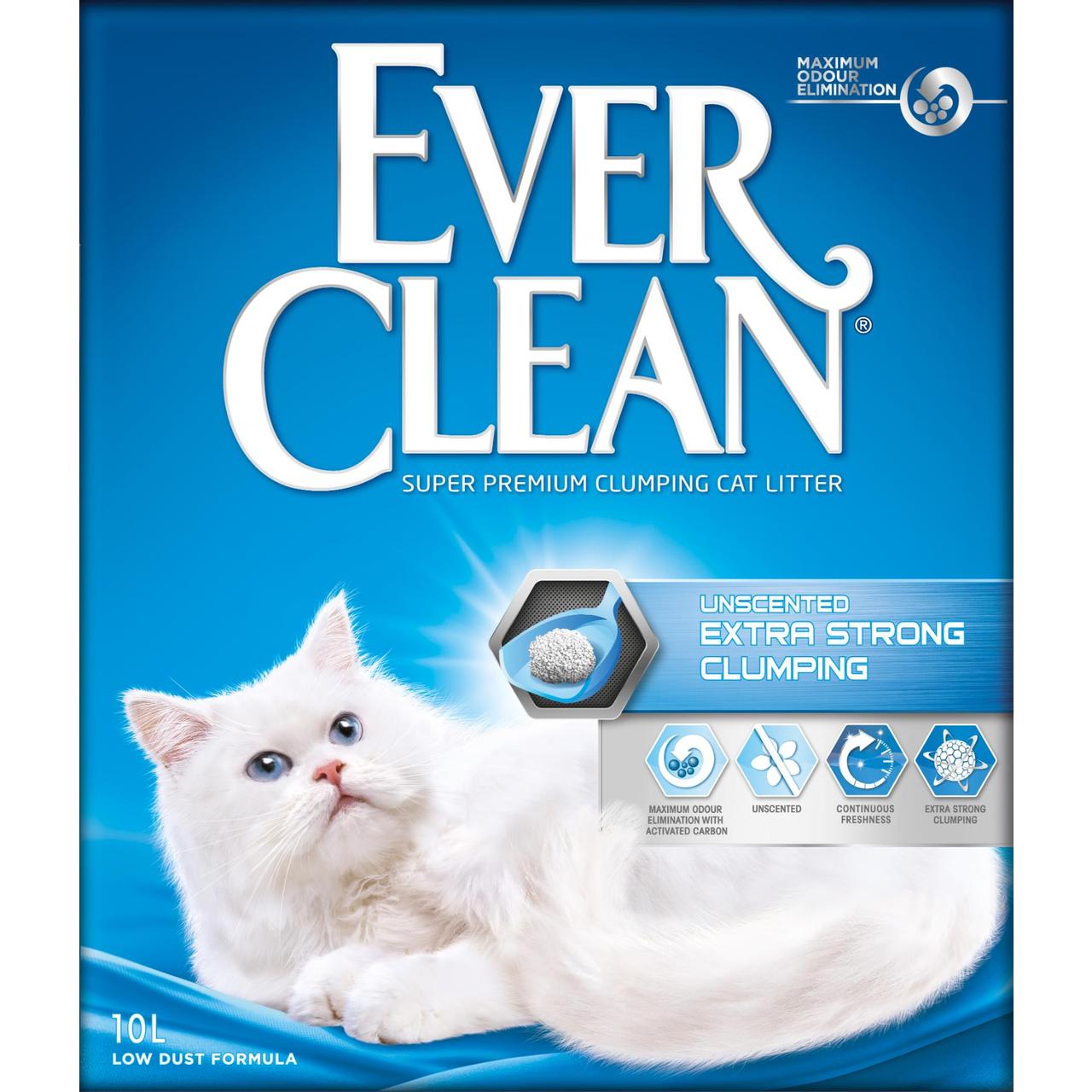 Ever Clean Extra Strong Unscented Clumping Cat Litter