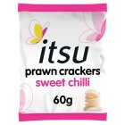 itsu New Sweet Chilli Prawn Crackers Sharing Bag 60g