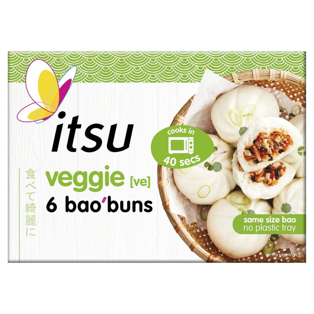 itsu Vegetable Bao Buns x6 270g