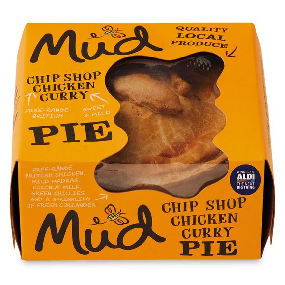 Aldi's Next Big Thing Chip Shop Chicken Curry Pie 270g