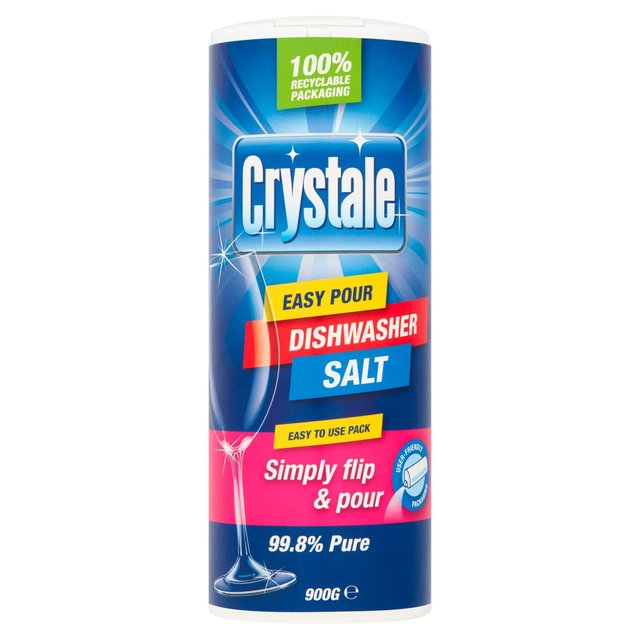 Crystale Dishwasher Salt Easypour 900g