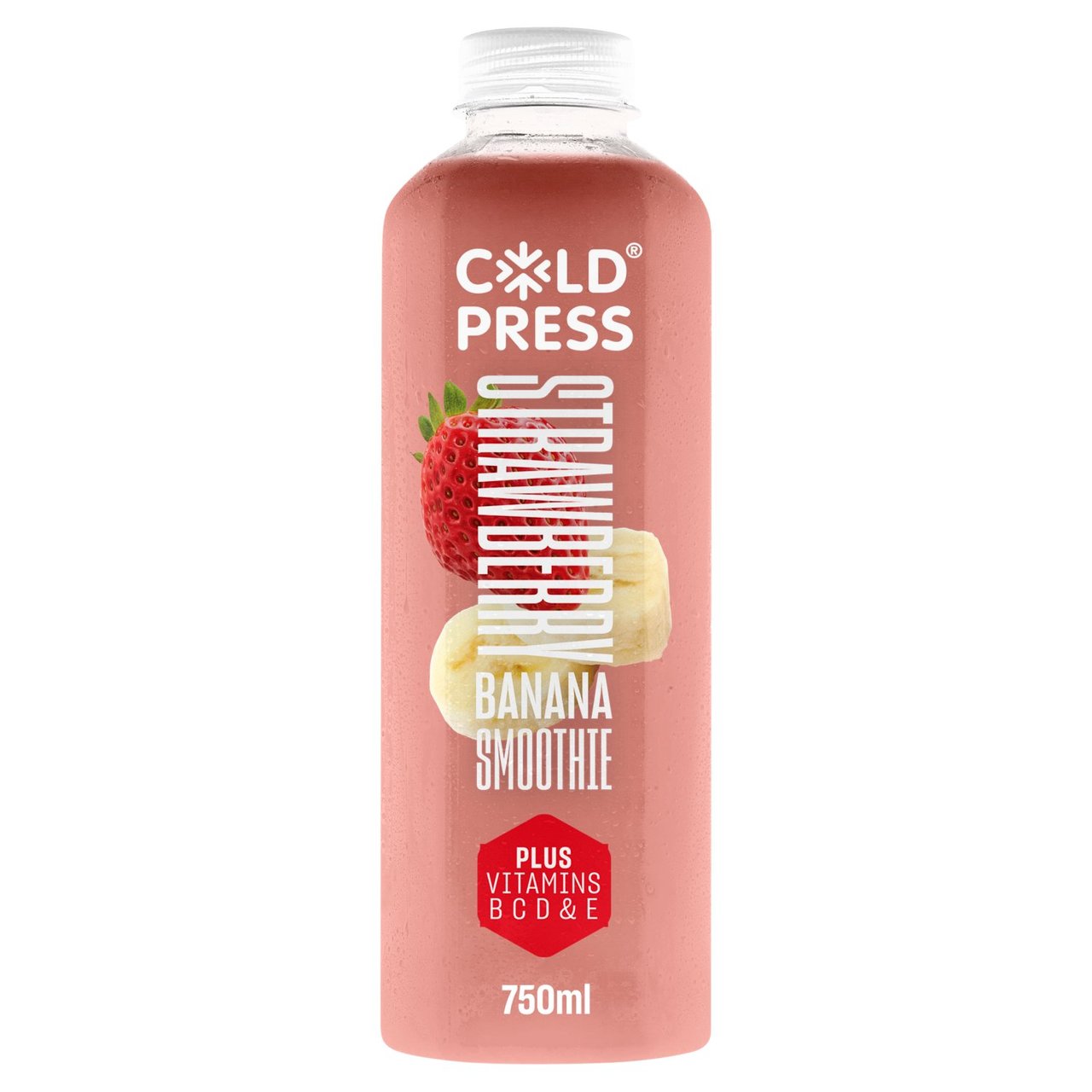 Coldpress Strawberry Banana Smoothie Plus Vitamins