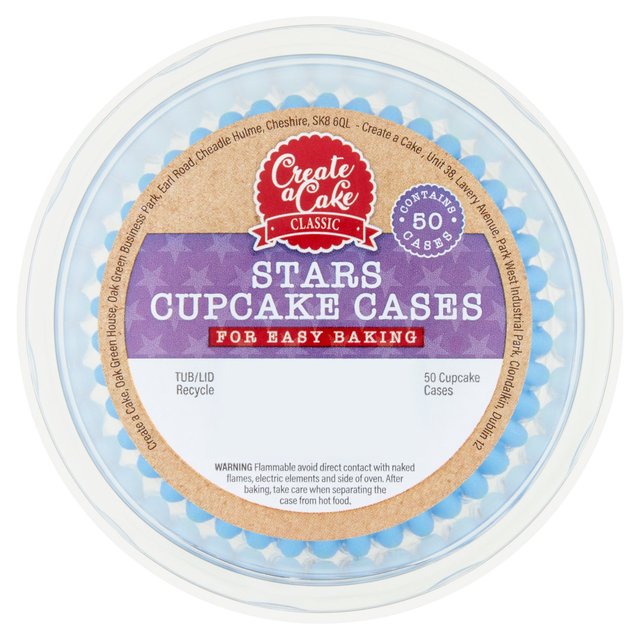 Create A Cake Cupcake Cases 50 per pack