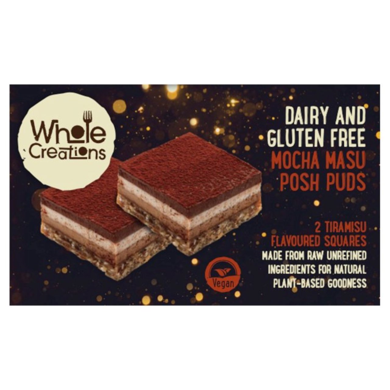 Wholecreations Posh Puds Moca Masu Squares