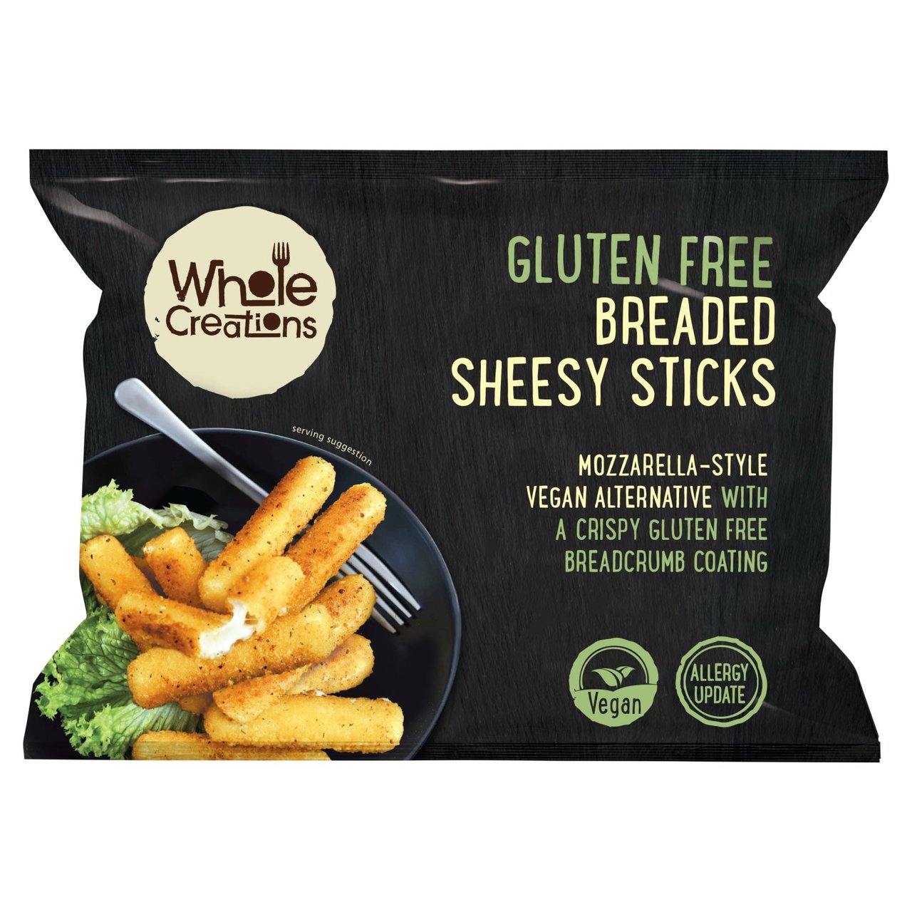 Wholecreations Gluten Free Breaded Sheesy Sticks