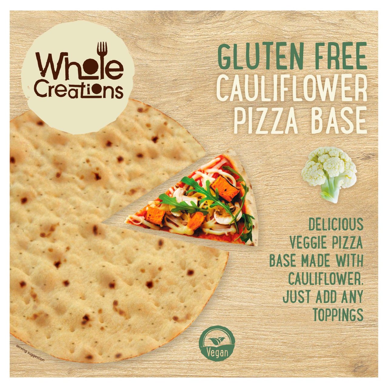 Wholecreations Gluten Free Cauliflower Base