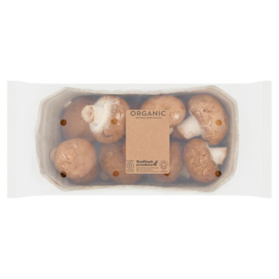 SunFresh Produce Organic Chestnut Mushrooms