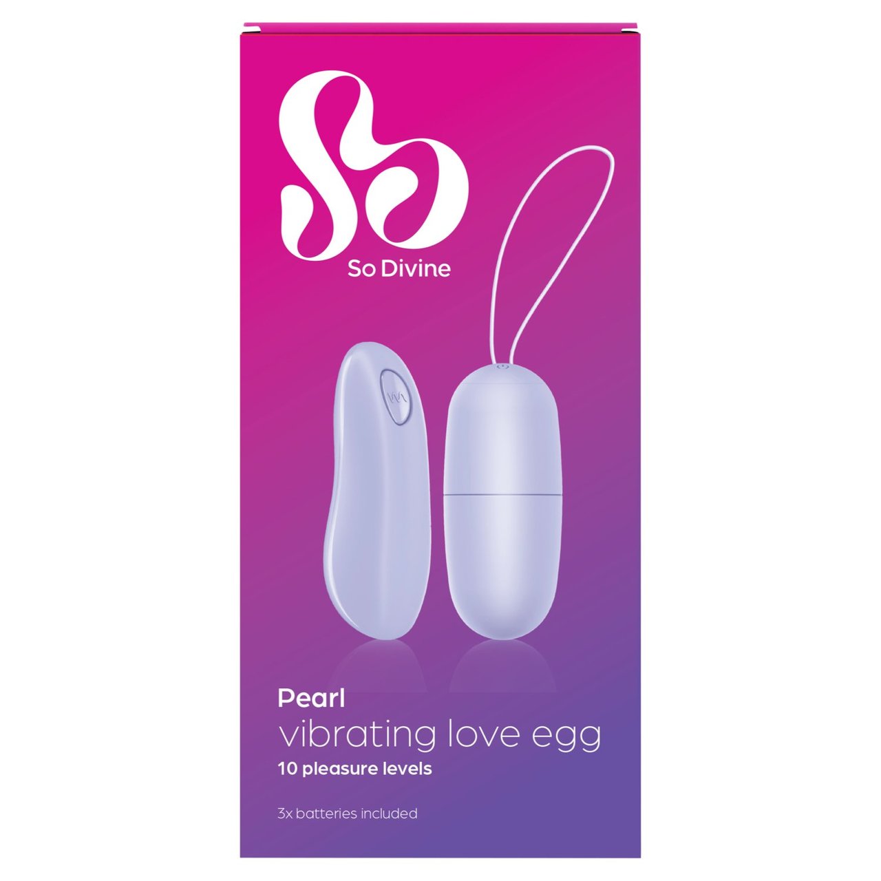 So Divine So Divine Pearl Remote Control Love Egg