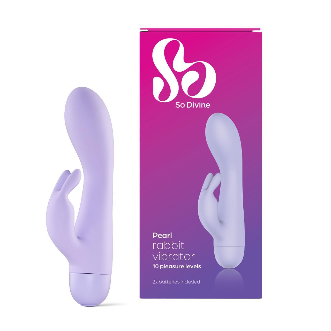 So Divine Pearl Mini Rabbit Vibrator