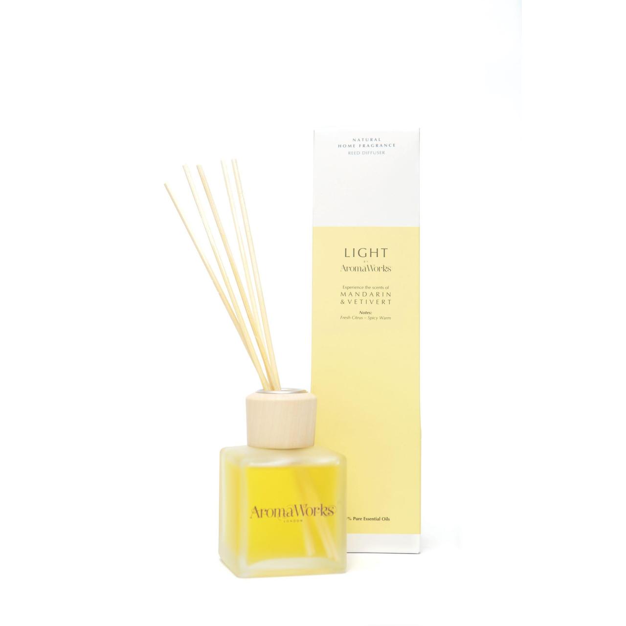 AromaWorks Reed Diffuser Mandarin & Vertivert