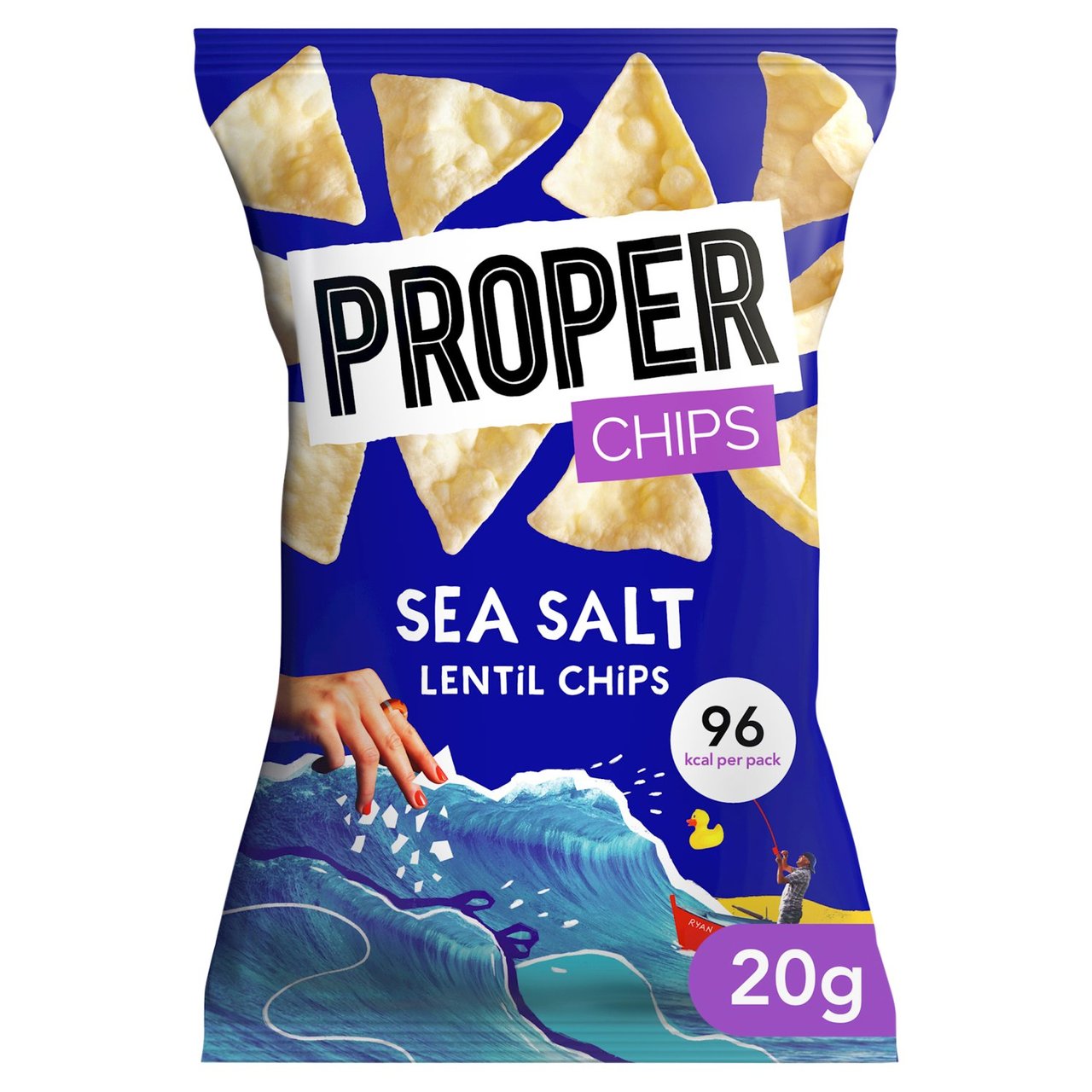 Properchips Sea Salt Lentil Chips