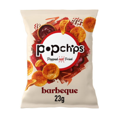 Popchips Barbeque Flavour Potato Snacks 23g