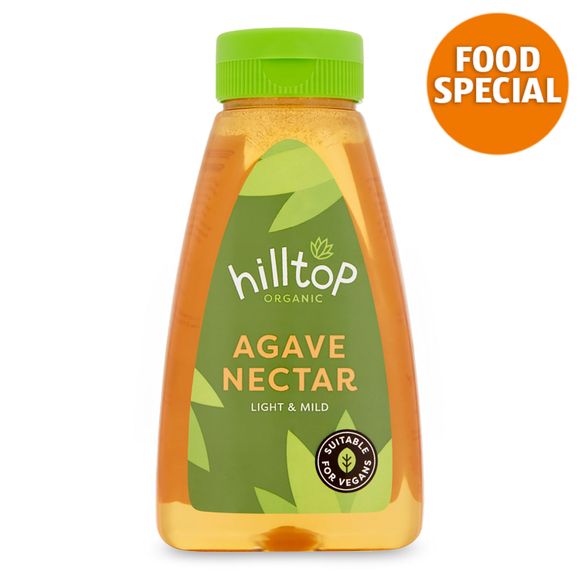 Hilltop Organic Agave Nectar 330g