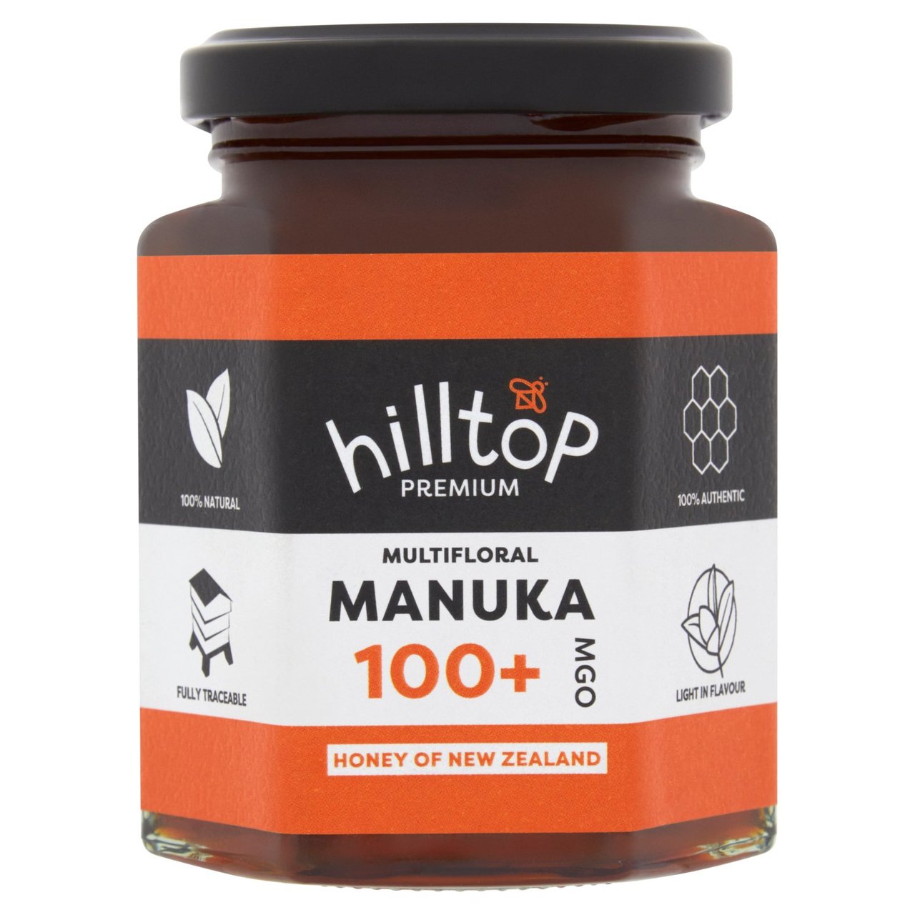 Hilltop Honey Manuka MGO100+ Honey