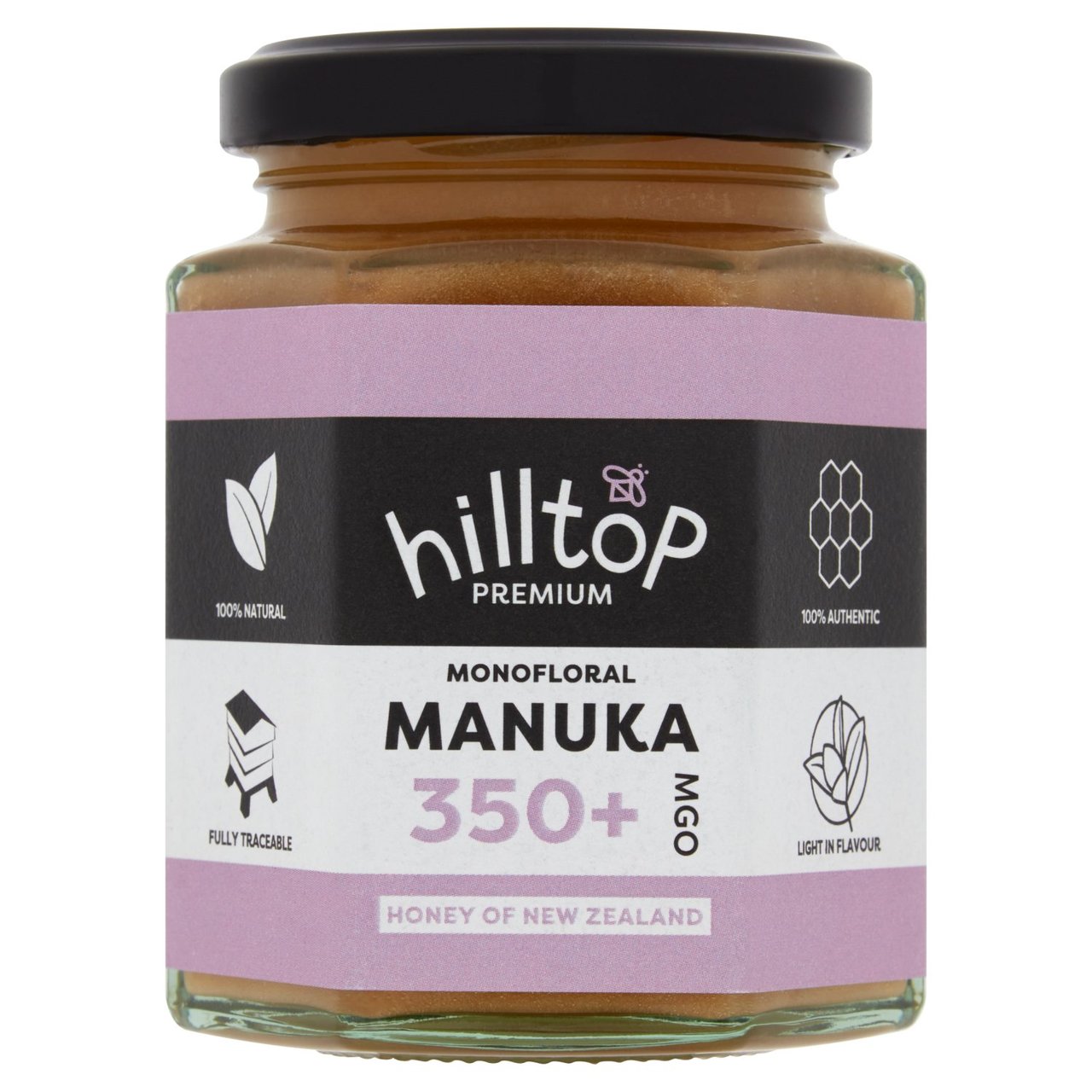 Hilltop Honey Manuka MGO350+ Honey