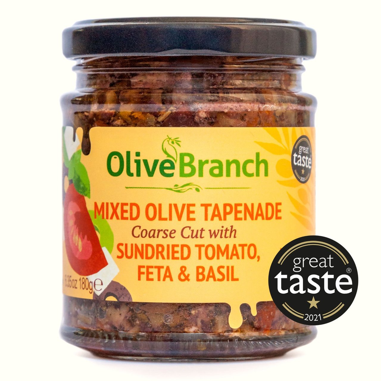 Olive Branch Olive Tapenade with Sundried Tomato, Feta & Greek Basil