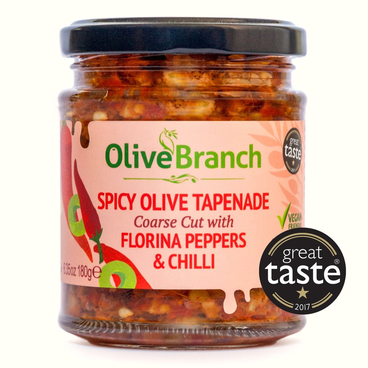 Olive Branch Olive Tapenade with Florina Peppers & Chilli