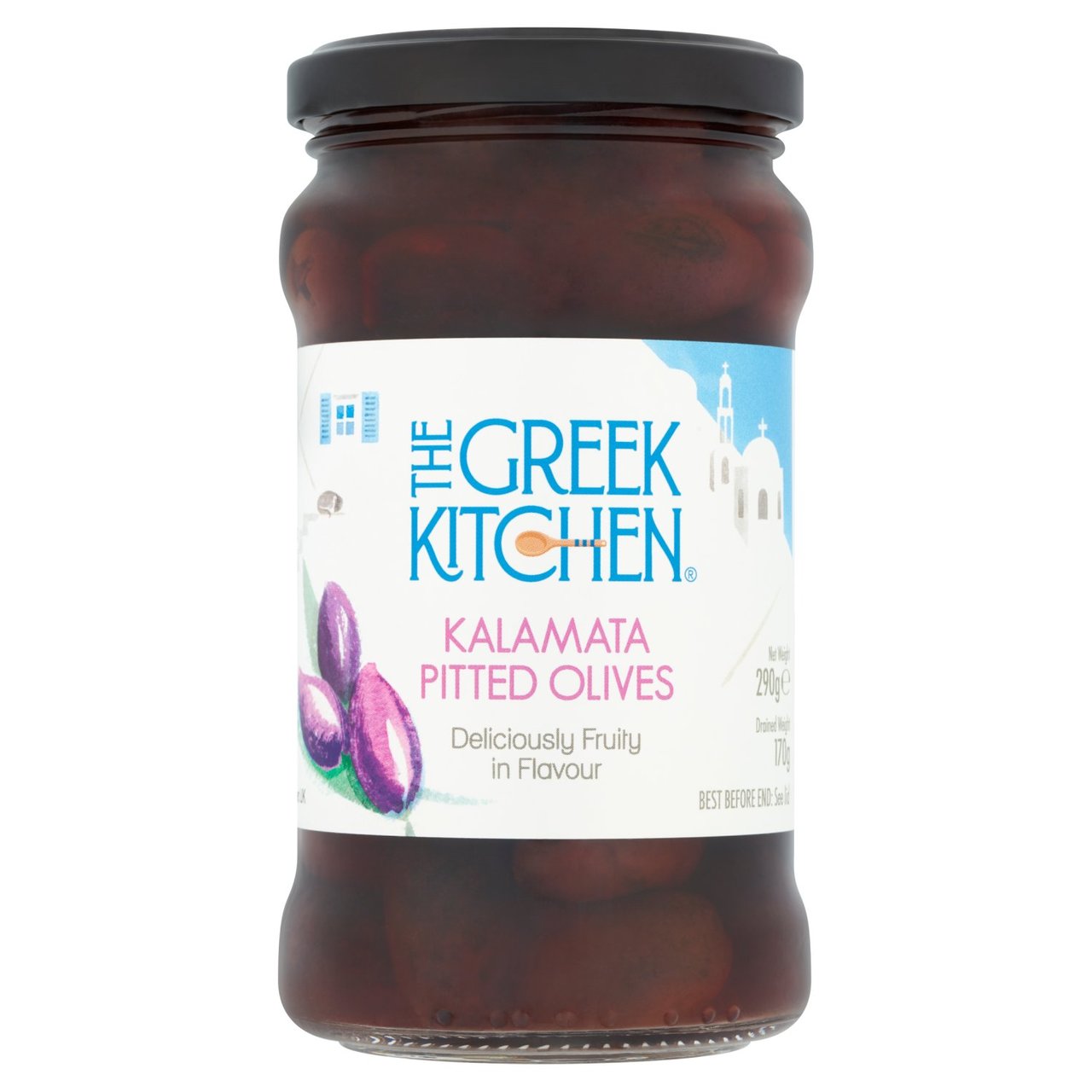The Greek Kitchen Kalamata Pitted Olives