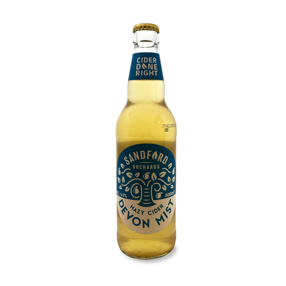 Sandford Orchards Devon Mist Hazy Cider 500ml