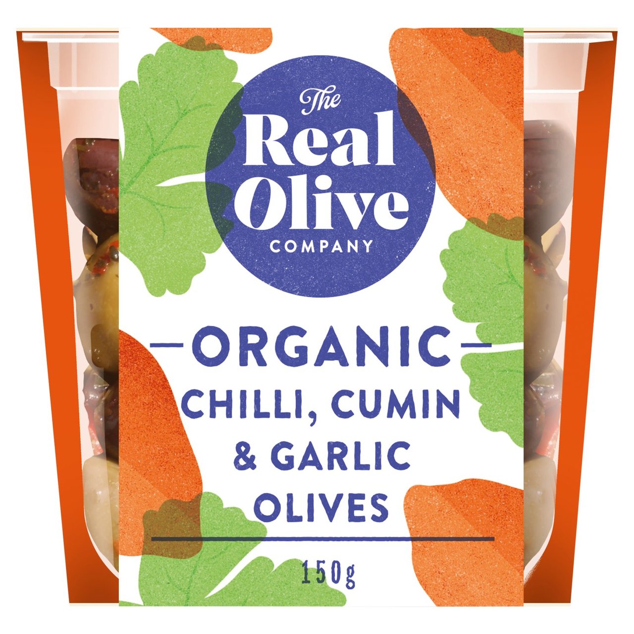 Real Olive Co. Organic Mixed Pitted Olives with Moroccan Flavours